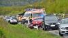 Gleich fünf Fahrzeuge waren am späten Sonntagnachmittag in eine Massen-Karambolage auf der A71 verwickelt. Schwerverletzte waren glücklicherweise nicht zu beklagen.