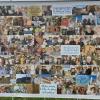 Fotocollage der Mitglieder und Familien aller Partnergemeinden.