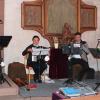 Querbeet mit (von links) Willi Dotter, Erika Kurfeß, Josef Mennig und Alfons Schlereth spielen bei den Abendgesängen.