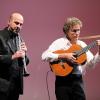 Duo Mr. Clarino: Matthias Ernst und Bernhard von der Goltz spielen zur Eröffnung der Saison im Veitshöchheimer Geisbergbad.