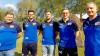 Kreisklassist DJK Salz/Mühlbach hat sein Trainerteam für die kommende Saison vorgestellt (von links): Volker Straub (Abteilungsleiter DJK Salz), Marcel Wehr, Trainer Oliver Stumpf, Co-Trainer Michael Ganß und Heiko Müller (Vorsitzender DJK Salz).