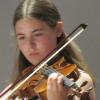 Sie zeigte ihr großes Talent auf der Violine: die junge Julia Emmerling. Sie zeigte ihr großes Talent auf der Violine: die junge Julia Emmerling.