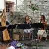 Das Ensemble "Canzonetta Daletta" von rechts mit den Musikern Monika Tschuschke (Gesang), Annette Wehnert (Barockvioline), Maria S. Becker (Blockflöten), Julian Becker (Harfe) und Heike ter Stal (Theorbe). Das Ensemble "Canzonetta Daletta" von rechts mit den Musikern Monika Tschuschke (Gesang), Annette Wehnert (Barockvioline), Maria S. Becker (Blockflöten), Julian Becker (Harfe) und Heike ter Stal (Theorbe).
