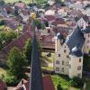 Die Sanierungsbereiche des Schlosses Oberschwarzach mit dem umliegenden Areal.