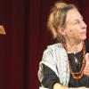 Dem Sog des Schreibens erlegen: Judith Hermann bei der Vorstellung ihres Romans "Daheim" in der Wandelhalle.