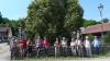Die Wandergruppe bei ihrer Rast in Bettenfeld.