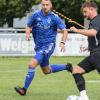 Unbefriedigender Rundenstart: Spielertrainer Christian Schmitt (links) und sein TSV Lohr kommen beim SSV Kitzingen (rechts mit Fabian Zehn) nicht über ein Unentschieden hinaus.