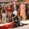 In Weikersheim stirbt Carmen (Julia Werner) im Lady-Gaga-Outfit. Erstochen hat sie Don José (Jaesung Kim).