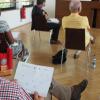 Die Besucherinnen und Besucher der Auftaktveranstaltung durften selbst Gedächtnisübungen ausprobieren. Die Besucherinnen und Besucher der Auftaktveranstaltung durften selbst Gedächtnisübungen ausprobieren.