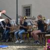 Der Nachwuchs begeisterte: Mit flotten Darbietungen erfreute das Vororchester der Musikvereins Fladungen die Zuhörer. Der Nachwuchs begeisterte: Mit flotten Darbietungen erfreute das Vororchester der Musikvereins Fladungen die Zuhörer.