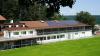 Vereinsheim Wombach mit neuer Solaranlage. 