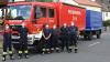 Die sechs Feuerwehrmänner aus Volkach werden in den überschwemmten Gebieten wohl hauptsächlich für das Auffangen von ausgelaufenem Öl und für das Auspumpen von Kellern eingesetzt.