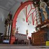 Mit einem feierlichen Gottesdienst wurde Thüngersheims Pfarrkirche nach Abschluss der Brandsanierung wiedereröffnet. Die verbrannte Vorderfront des Sebastiani-Altars (rechts unten) wird derzeit noch restauriert. Sie wird nach Abschluss der Arbeiten wieder eingesetzt. Mit einem feierlichen Gottesdienst wurde Thüngersheims Pfarrkirche nach Abschluss der Brandsanierung wiedereröffnet. Die verbrannte Vorderfront des Sebastiani-Altars (rechts unten) wird derzeit noch restauriert. Sie wird nach Abschluss der Arbeiten wieder eingesetzt.