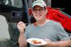 Stefan Köhler, der Präsident des Bauernverbandes in Unterfranken, ist empört, dass VW die Currywurst von der Speisekarte in der Kantine der Zentrale in Wolfsburg verbannt.