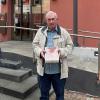 Von links: Sparkassen-Beratungscenterleiter Dominik Rüb, Ludwig Sator, Sparkassen-Vermögensberaterin Selina Belz