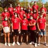 Die gesamte Mannschaft des P-Seminar Sport (Projekt-Seminar zur Studien- und Berufsorientierung) des Alexander-von-Humboldt Gymnasiums mit ihren beiden Betreuerinnen Ute Hunger und Tanja Herbst Die gesamte Mannschaft des P-Seminar Sport (Projekt-Seminar zur Studien- und Berufsorientierung) des Alexander-von-Humboldt Gymnasiums mit ihren beiden Betreuerinnen Ute Hunger und Tanja Herbst