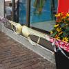 Stach ins Auge: die BH-Kette in Marktheidenfeld.