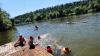 Großen Spaß hatten die Teilnehmer des Ferienprogramms mit dem Titel "Wasserspiele mit der Rudergesellschaft Marktheidenfeld".