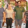Der neue Vorstand des Stettener Winzervereins St. Urban: Christian Winkler, Angela Amthor, Steffen Zink und Josef Krebs.