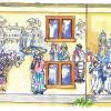Das Haus der Fastnacht in Veitshöchheim soll mit Schlappsäumotiven von Werner Hofmann bemalt werden.