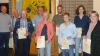 Gewählt und geehrt (von links): Thomas Appoldt, Martin Klein, Albert Eckstein, Willi Beyer, Brigitte Troll, Andreas Beyer, Rolsalinde Beyer, Katrin Weiler und Irene Kaiser.
