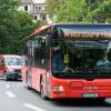 Möglicherweise könnten Busse am Berliner Platz künftig auf einer eigenen Spur fahren.