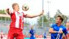 Steht den Würzburger Kickers schon am Sonntag beim Heimspiel gegen den 1. FC Saarbrücken zur Verfügung: Mirnes Pepic (rechts), hier im Juni 2020 im Trikot des FC Hansa Rostock in einer Drittligapartie gegen den Würzburger Niklas Hoffmann.