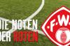 Die Noten der Roten beim Heimspiel der Würzburger Kickers gegen den FC Saarbrücken. Die Noten der Roten beim Heimspiel der Würzburger Kickers gegen den FC Saarbrücken.
