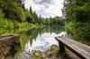 Den idyllischen Basaltsee besucht unser Leser Günther Schmidt oft.