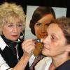 Die international bekannte Make-up-Designerin Malu Wilz erklärte jeden Schritt des Umstylings ausführlich