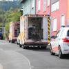 Großer Rettungseinsatz in Leinach am Dienstagabend: Vor Ort war die Rede war von zwei Leichtverletzten.