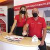 Das Desinfektionsspray stand immer bereit: Corona-Schutz wurde im Konferenzzentrum groß geschrieben. Das Desinfektionsspray stand immer bereit: Corona-Schutz wurde im Konferenzzentrum groß geschrieben.