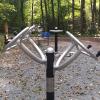 Neue Geräte wurden im Fitness-Parcours aufgestellt.