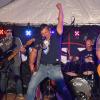 Keep on rocking: Die Band "Billy got a Gun" ließ es im Biergarten der Fußballhütte in Frammersbach ordentlich krachen.