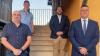 Die Geschicke des FC führen zukünftig (von links) Matthias Krämer, Maximilian Krämer, Nico Köhler und Dominik Droll.