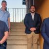 Die Geschicke des FC führen zukünftig (von links) Matthias Krämer, Maximilian Krämer, Nico Köhler und Dominik Droll.