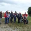 SPD-Sonntagsspaziergang (von links): Hans-Jürgen Wirsching, Ruth Wünsch, Matthias Gerlinger, Burkard Bähr, Ingrid Stryjski, Rosi Brauner, Nils Bähr, Katrin Schneider, Sven Bähr, Christiane Halbleib, Volkmar Halbleib, Stefan Schroll, Freya Altenhöner und Tilo Hemmert.