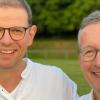 Ralf Rentmeister (links) und Johannes Oehrlein wurden zur neuen Abteilungsleitung der Tennisabteilung der TSG Waldbüttelbrunn gewählt.