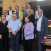 Der GPA für Stadt und Landkreis Würzburg (von rechts): Bernhard Seidenath, Ulrike Langhans, Dr. Thomas Richter, Sonja Buchberger, Karlheinz Bohn, Berthold Schmitt, Christine Buchberger, Christine Bötsch, Ewald Kraus und Manfred Ländner.