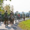 Aufbruch zur Jagd. Vorbei am Turnerheim ging es, entlang dem Weißbach in Richtung in Ipthausen. Aufbruch zur Jagd. Vorbei am Turnerheim ging es, entlang dem Weißbach in Richtung in Ipthausen.