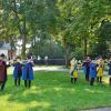 Die Jagdhornbläsergruppen boten in ihren Uniformen ebenfalls ein besonderes Bild. Sie stimmten auf das Ereignis musikalisch ein. Die Jagdhornbläsergruppen boten in ihren Uniformen ebenfalls ein besonderes Bild. Sie stimmten auf das Ereignis musikalisch ein.