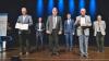 Der Männerchor Steinfeld erhielt im Jahr seines 100-Jährigen Bestehens für "seine besonderen Verdienste um die Pflege der Chormusik und des deutschen Volksliedes" die Zelter-Plakette mit Urkunde. In der vorderen Reihe (von links) erster Vorsitzender Horst Achterling, Dirigent Edgar Sauer und Elmar Seufert (es fehlt Günther Rauch).  In der zweiten Reihe Staatsminister Bernd Sibler, MdL Dr. Marcel Huber und der Vertreter des Maintal-Sängerbundes.