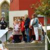 Mit einem Familiengottesdienst feierte die Kirchengemeinde Buchbrunn ihr Erntedankfest auf dem Rathausplatz. Mit einem Familiengottesdienst feierte die Kirchengemeinde Buchbrunn ihr Erntedankfest auf dem Rathausplatz.