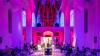 Zahlreiche Menschen besuchten am Samstag die "Nacht der offenen Kirchen" in Würzburg. Hier die Augustinerkirche mit dem Programmpunkt "Angekommen – Angenommen".