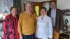 Zum Geburtstag gratulierten Herbert Franz neben seiner Familie die Vorsitzende des AWO Stadtverbands und Parteikollegin Jutta Henzler (rechts), ihr Stellvertreter Matthias Heese (daneben) sowie Parteikollegin und stellvertretende Bezirkstagspräsidentin Eva-Maria Linsenbreder (links).