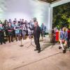 Der Chor "Therissimo" nahm die Zuhörer am Tag der Deutschen Einheit im Schloss von Obertheres mit auf eine kleine musikalische Reise.