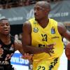 Rickey Paulding (rechts) 2018 in der Partie in Würzburg gegen Baskets-Spielmacher Cameron Wells. Rickey Paulding (rechts) 2018 in der Partie in Würzburg gegen Baskets-Spielmacher Cameron Wells.