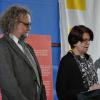 Gesamtleiter Marcel Pelikan und Schulleiterin Christine Loy moderierten die Eröffnungsfeier. Gesamtleiter Marcel Pelikan und Schulleiterin Christine Loy moderierten die Eröffnungsfeier.