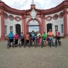 Neun Mitglieder des Rhönklub-Zweigvereins  Mellrichstadt machten sich unter der Führung von Klaus Rieth auf eine E-Bike Tour in den Gottesgarten am Obermain nach Lichtenfels Reundorf.