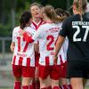 Grund zum Jubeln hatte die Frauen-Mannschaft der Würzburger Kickers auch an diesem Spieltag. Beim FFC Wacker München gewannen sie ihr drittes Saisonspiel und führen verlustpunktfrei die Tabelle der Frauen-Regionalliga Süd an.